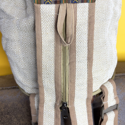 Foldable Hemp Backpack 