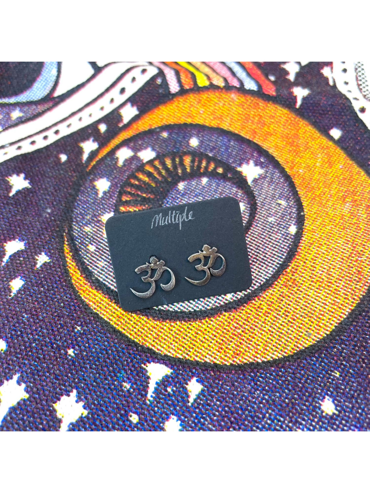 925 Silver Earrings - ॐ