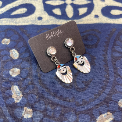 Hopi Silver Earrings (III)